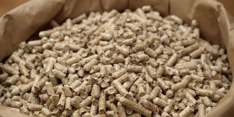 Opslag en veiligheid van hout pellets