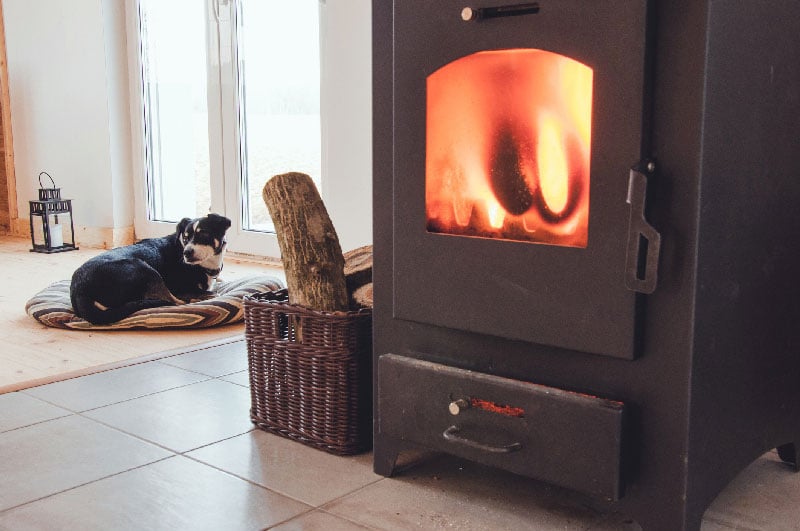 genieten pellet warmte