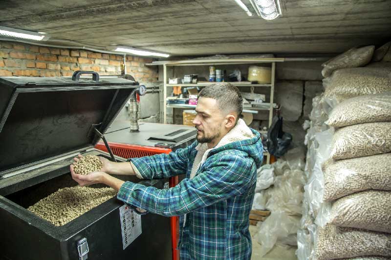 Waar plaatst u uw pellet silo?