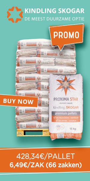 Pallet pellets Kindling Skogar banner