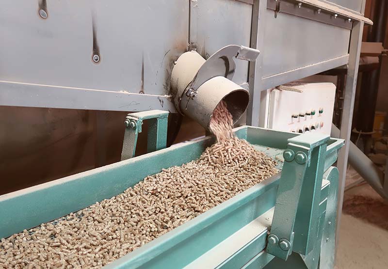 machine voor het maken van pellets