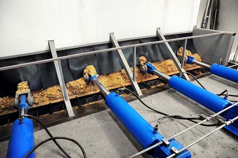 Machines en uitrusting gebruikt voor de productie van pellets