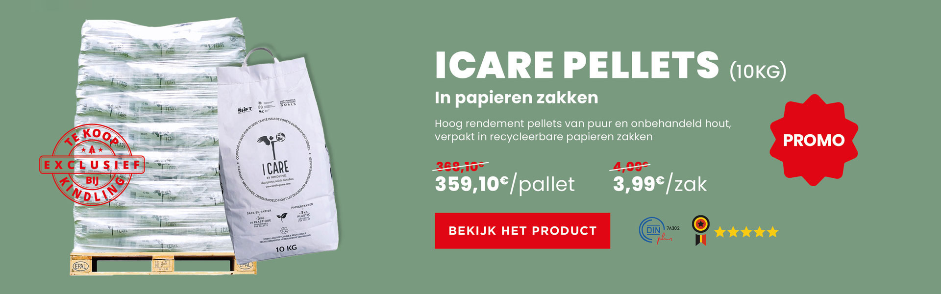 Icare pellets